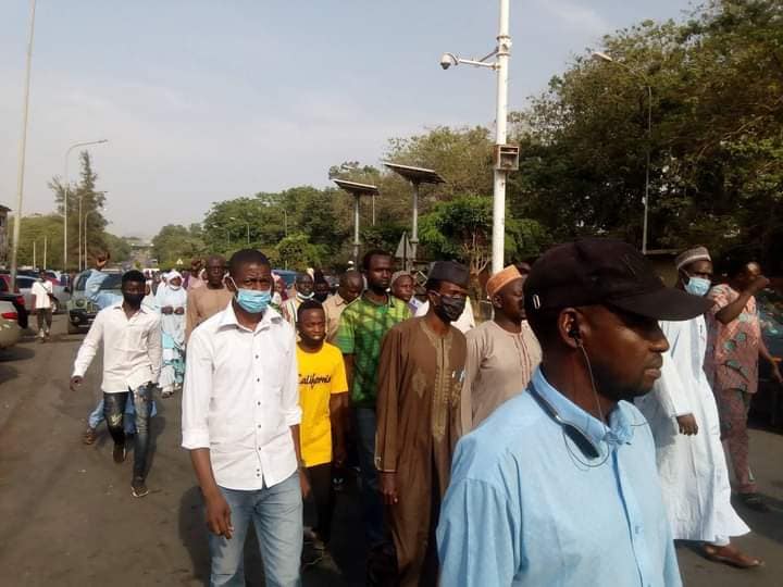  police attack pro zakzaky protest in abj on thurs 28 jan 2021 